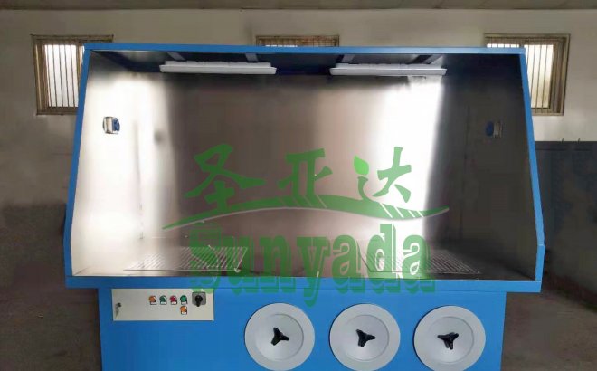 金属抛光打磨车间需要这样的一款打磨除尘工作台